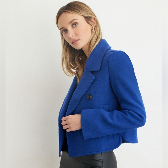 Dynamite Cropped Peacoat Mazarine Blue - Picture 3 of 5